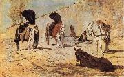 Giovanni Fattori Roman Carts oil painting picture wholesale